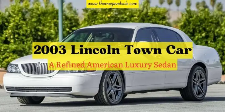2003 Lincoln Town Car: A Refined American Luxury Sedan