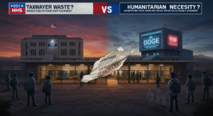 doge hhs migrant housing contract