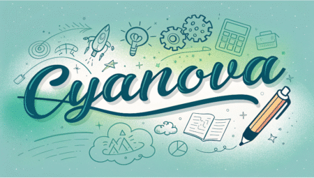 cyanová