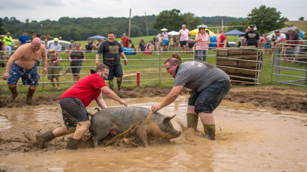 Meaning and Background of Hog Wrestling